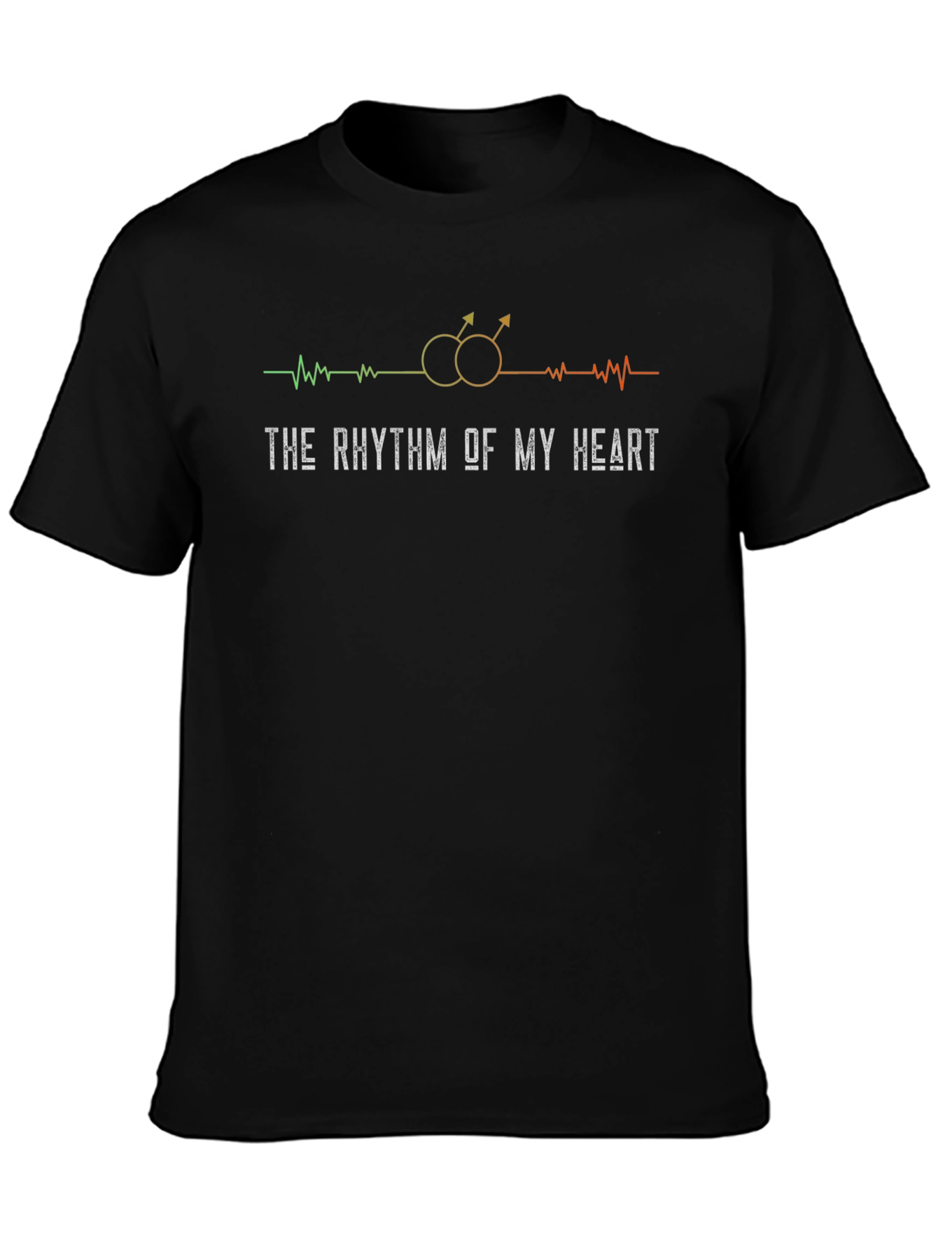 The Rhythm of My Heart T-Shirt Gay Pride Tee