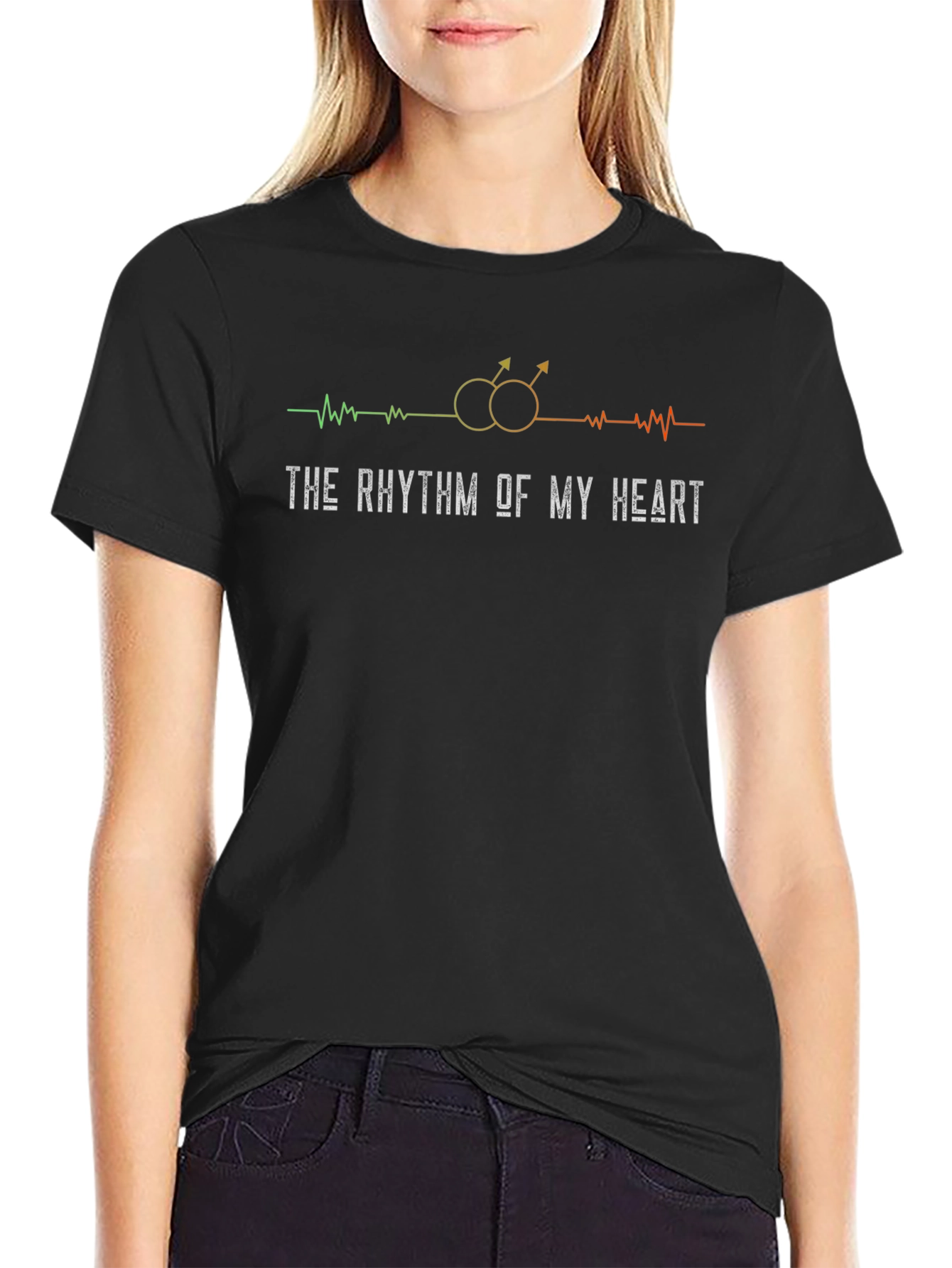 The Rhythm of My Heart T-Shirt Gay Pride Tee