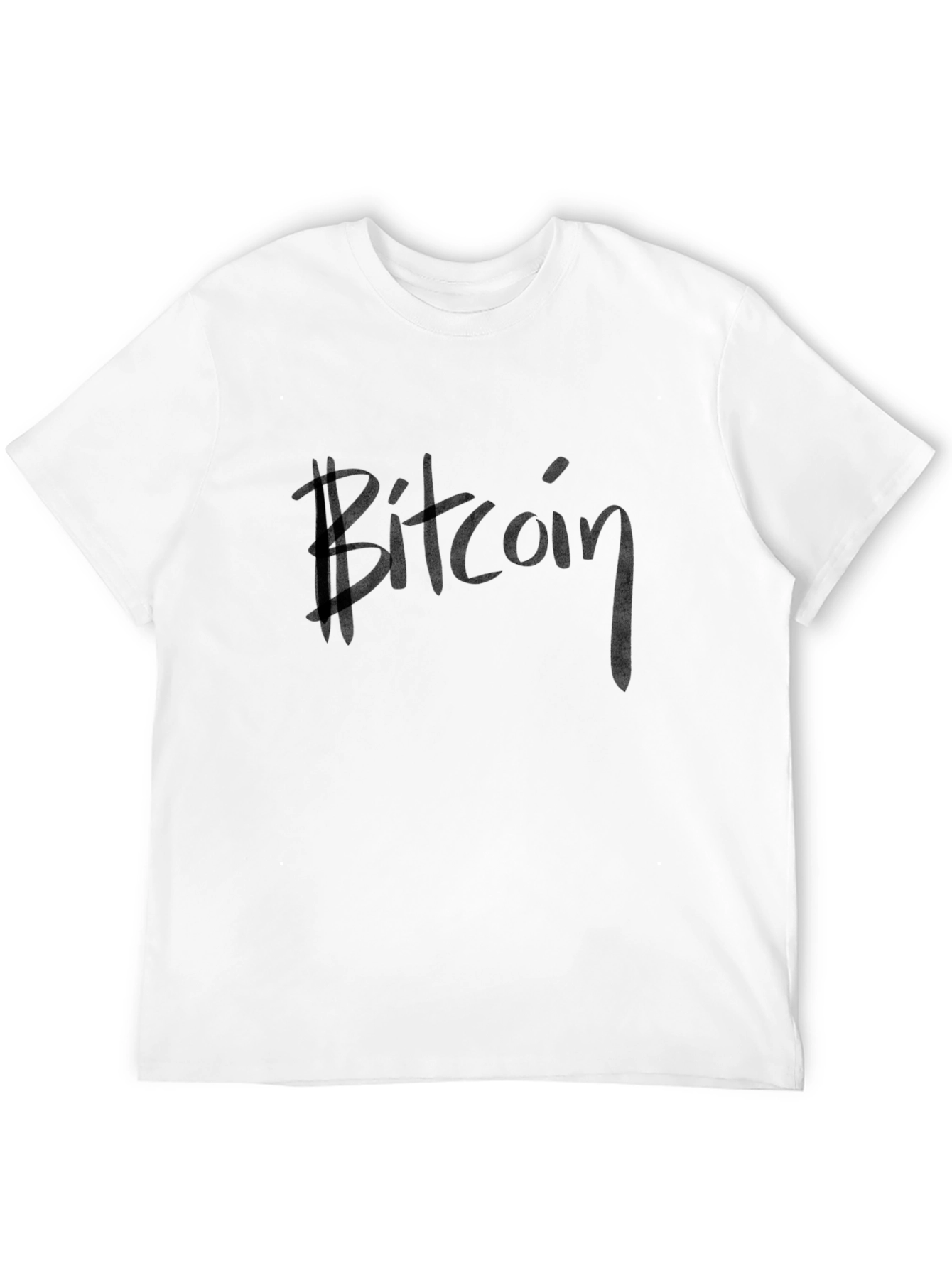 Bitcoin Black T-Shirt - Crypto Currency Tee
