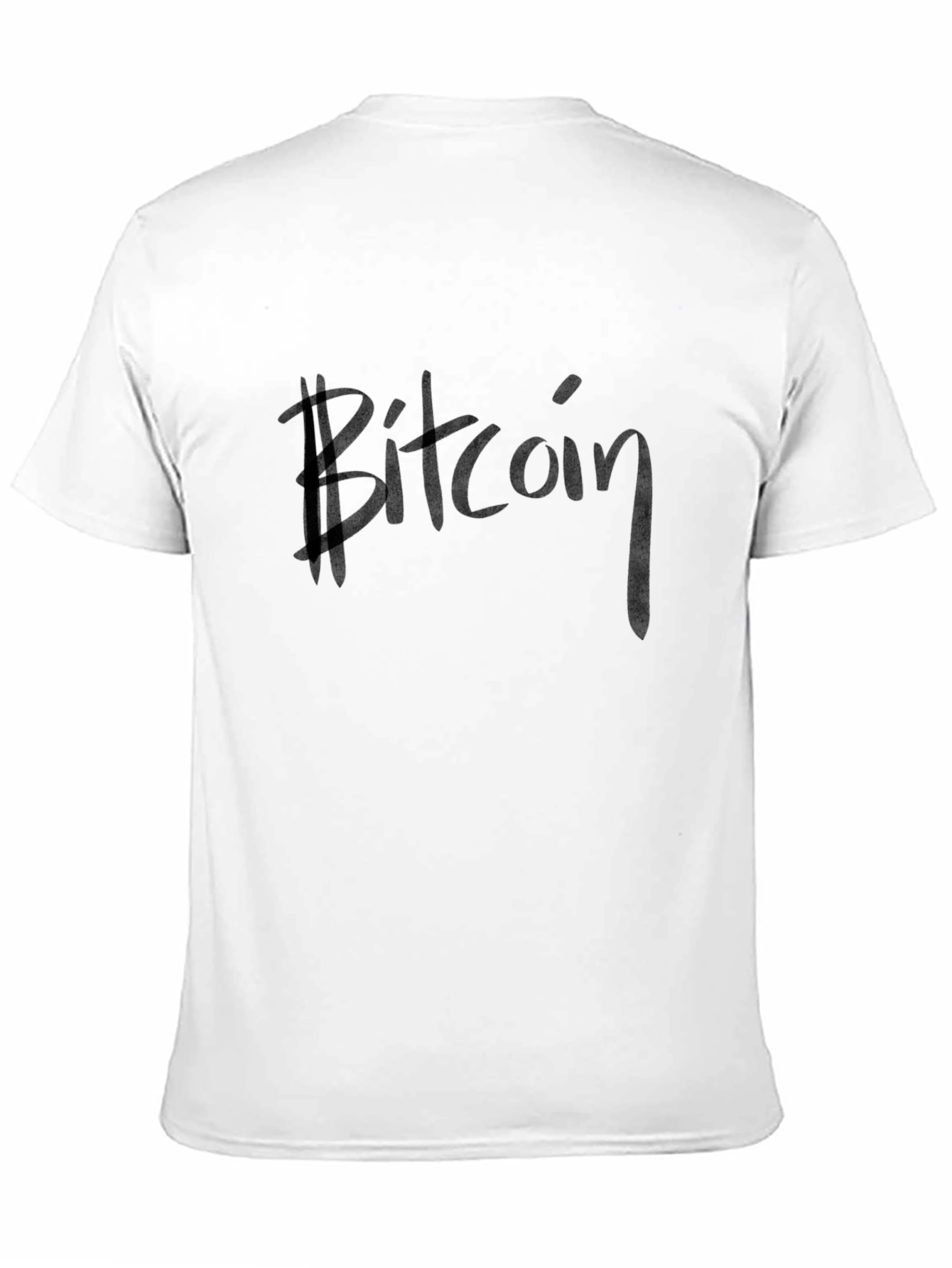 Bitcoin Black T-Shirt - Crypto Currency Tee