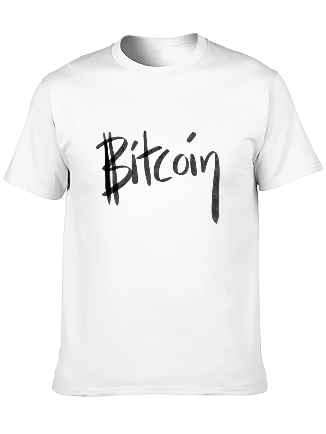 Bitcoin Black T-Shirt - Crypto Currency Tee