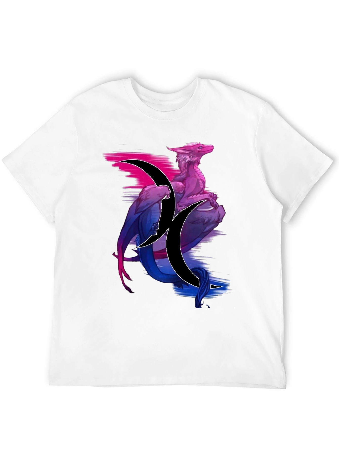 Bisexual Dragon Graphic T-Shirt