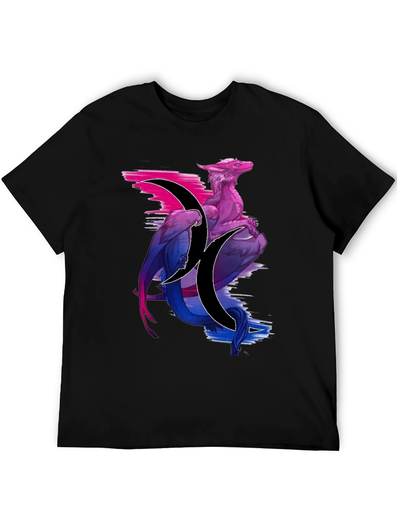 Bisexual Dragon Graphic T-Shirt
