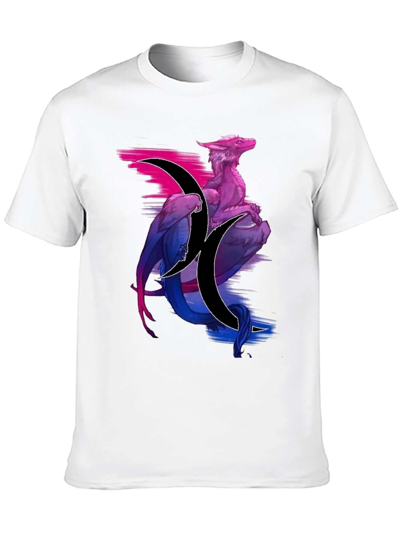 Bisexual Dragon Graphic T-Shirt