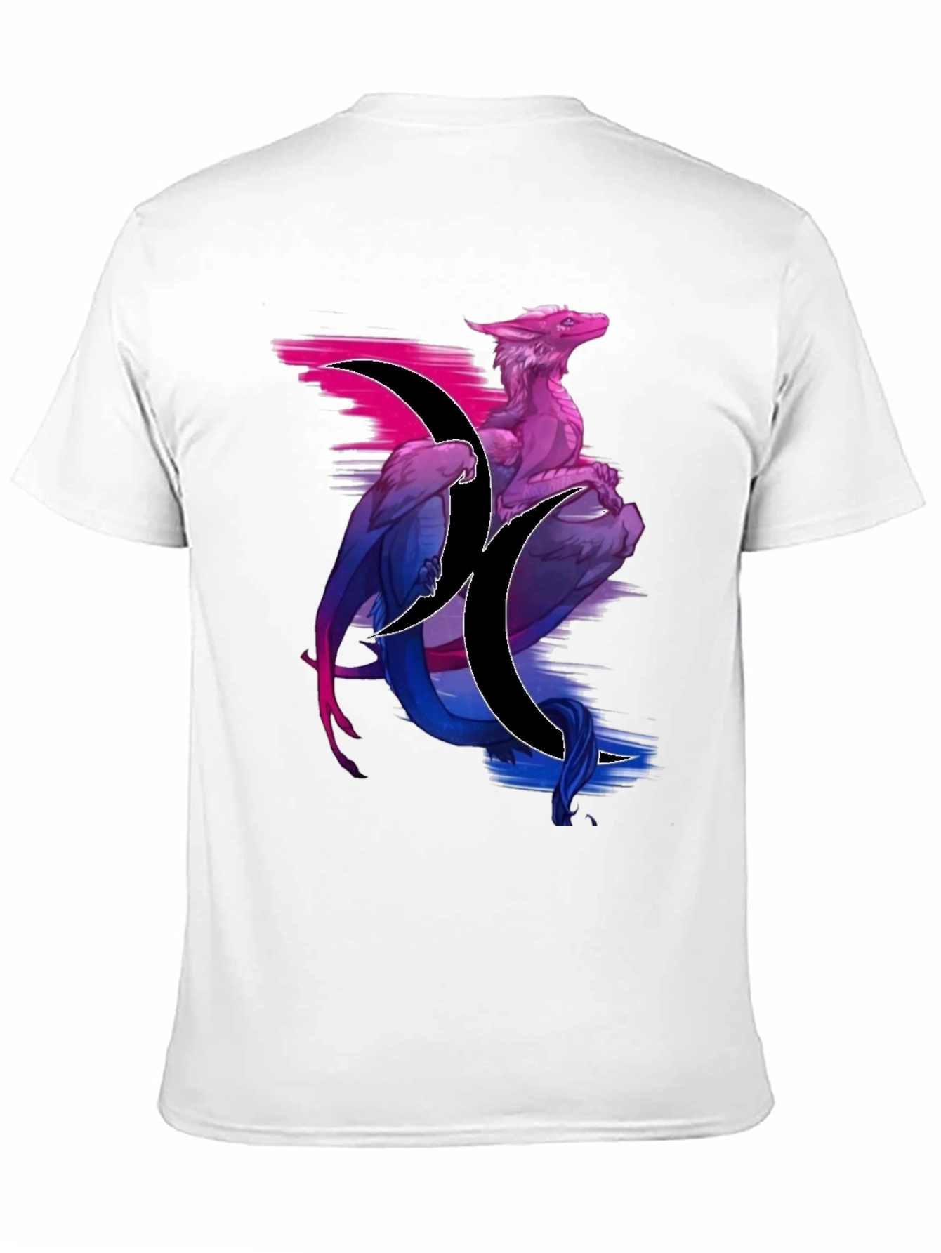 Bisexual Dragon Graphic T-Shirt