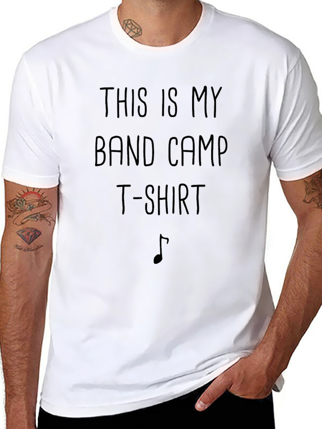 Band Camp T-Shirt - Music Lover Tee