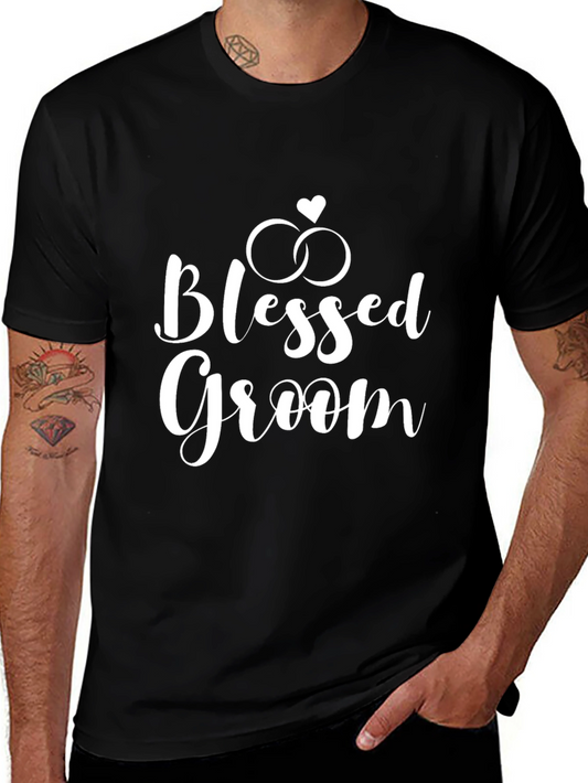 Blessed Groom Graphic T-Shirt