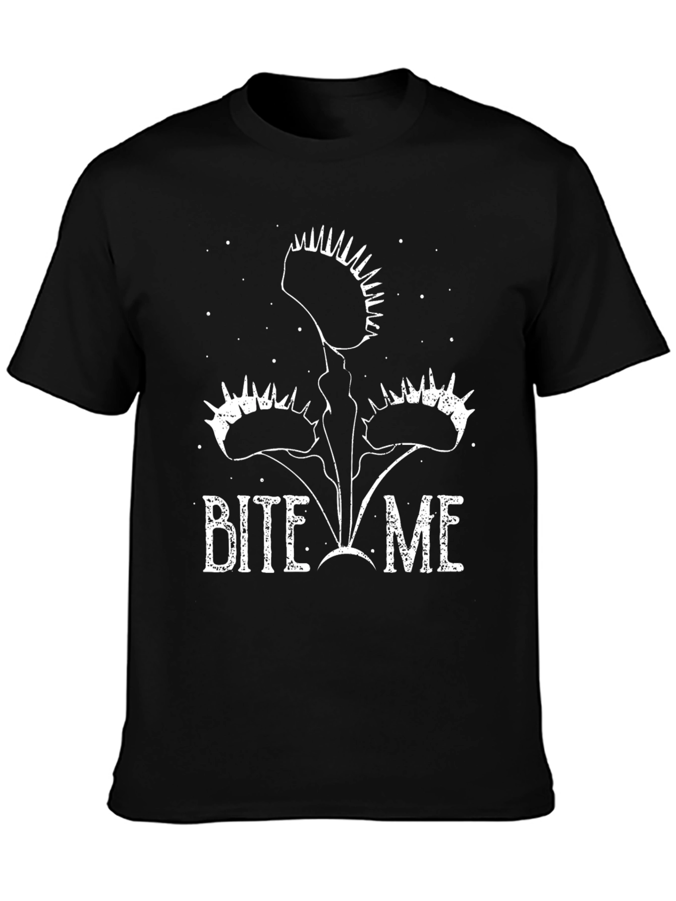Bite Me Venus Fly Trap Graphic T-Shirt