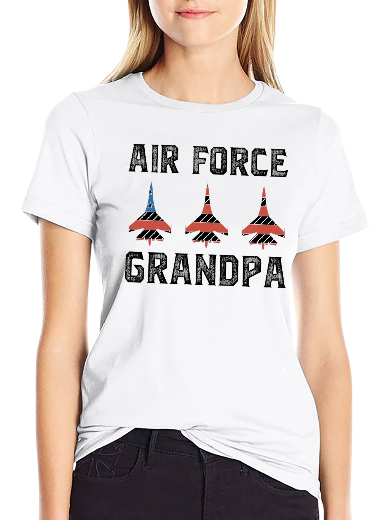 Air Force Grandpa Graphic T-Shirt