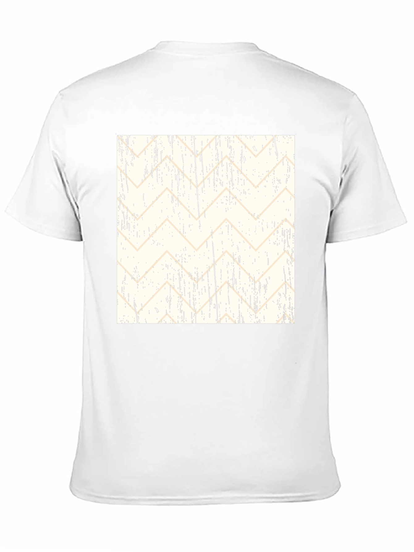 Abstract Pattern Black T-Shirt