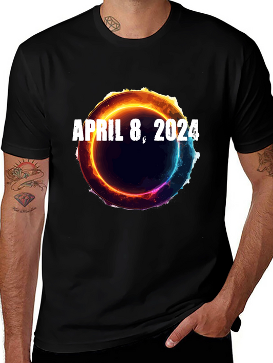 April 8 2024 Total Solar Eclipse T-Shirt