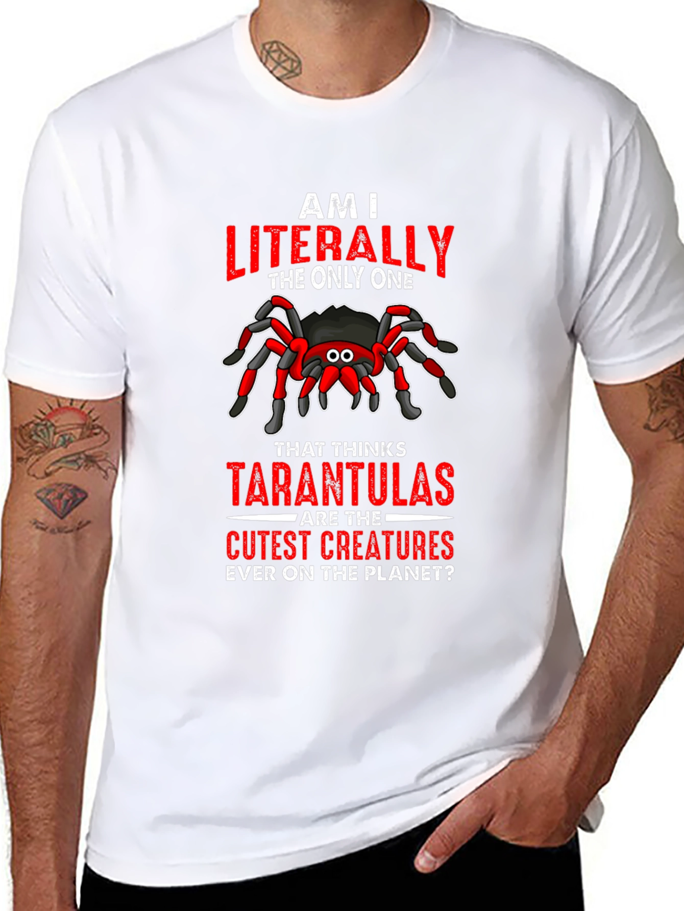Tarantula Lover T-Shirt: Cute Spider Graphic Tee