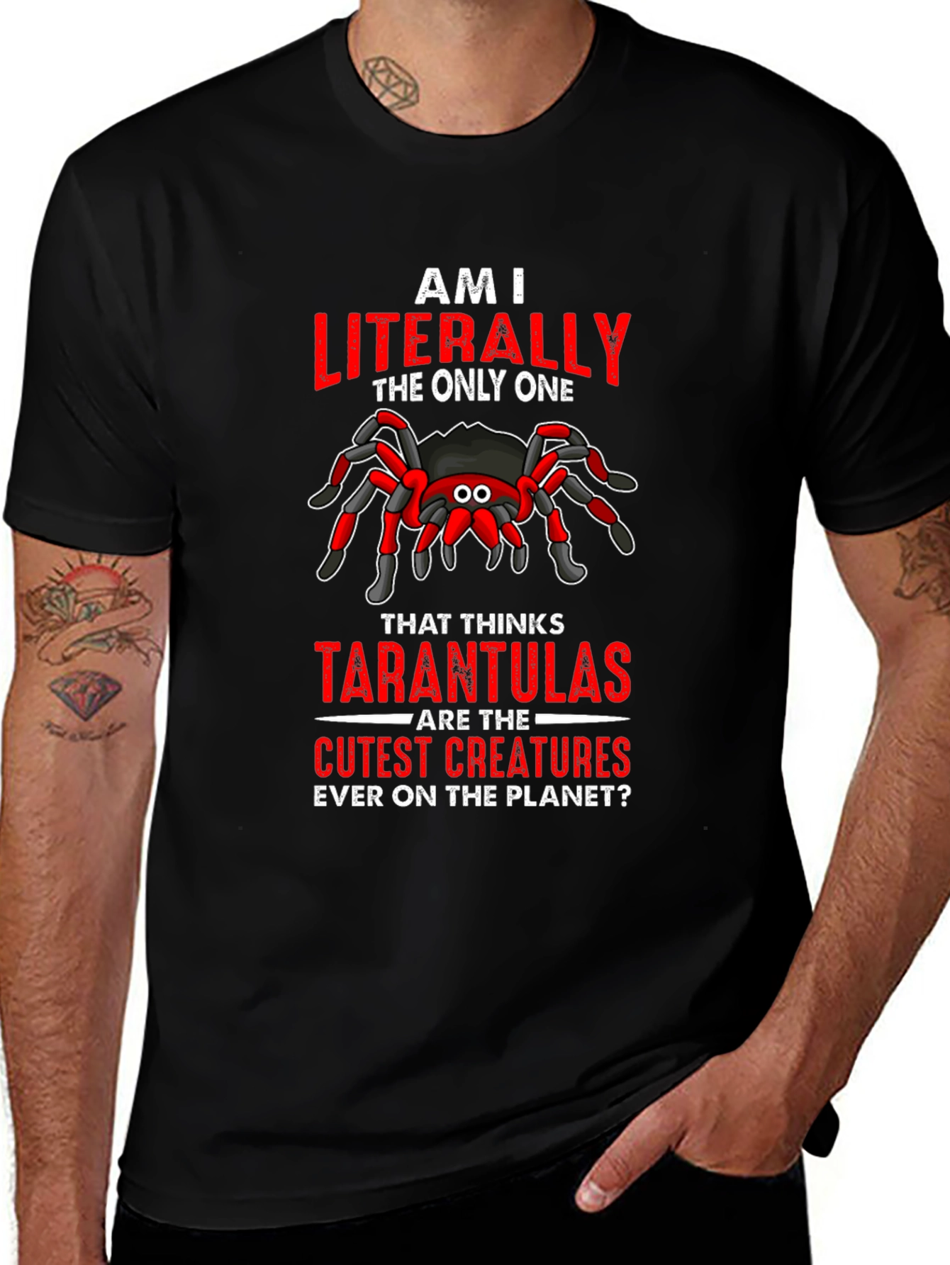 Tarantula Lover T-Shirt: Cute Spider Graphic Tee