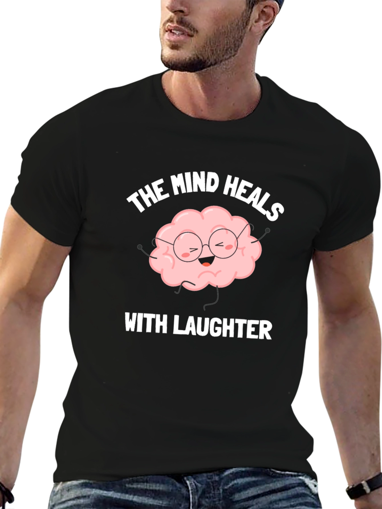 The Mind Heals with Laughter T-Shirt