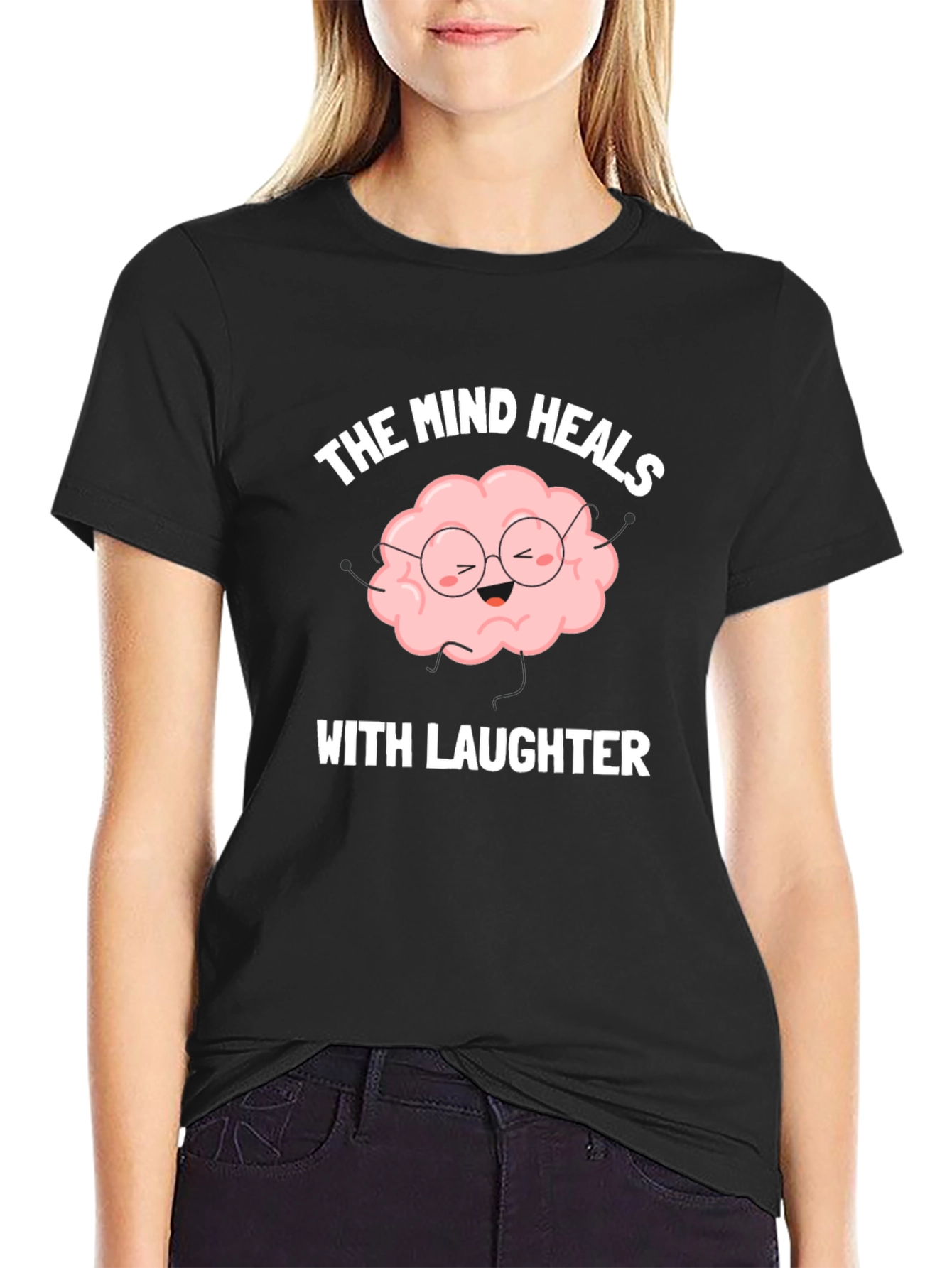 The Mind Heals with Laughter T-Shirt