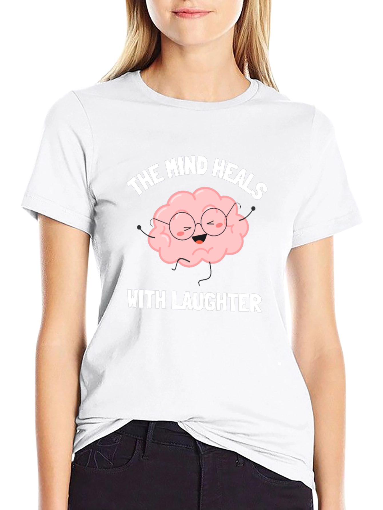 The Mind Heals with Laughter T-Shirt
