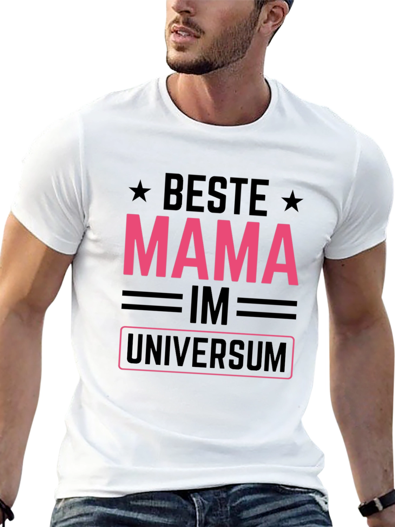 Beste Mama im Universum Graphic T-Shirt
