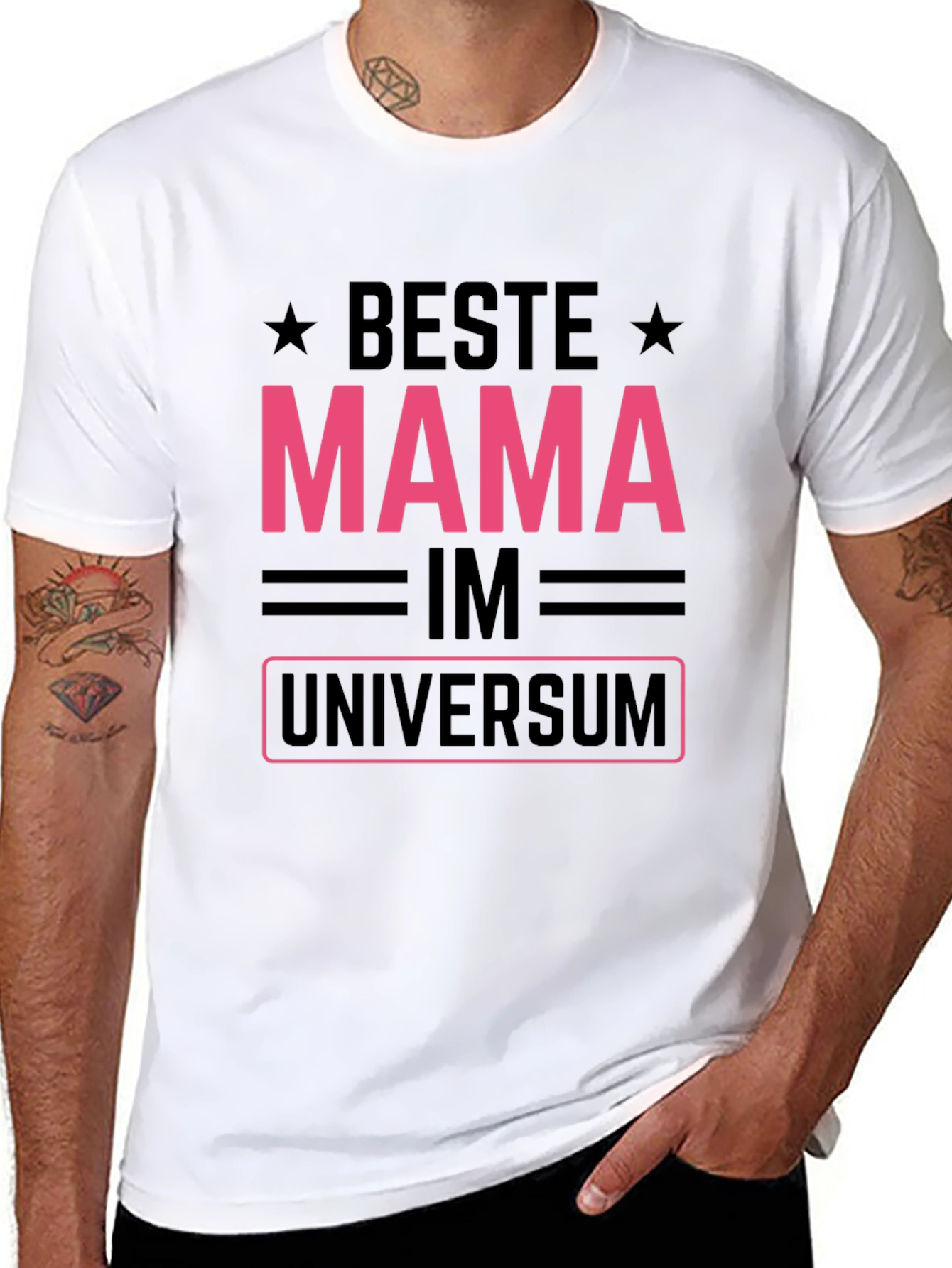 Beste Mama im Universum Graphic T-Shirt