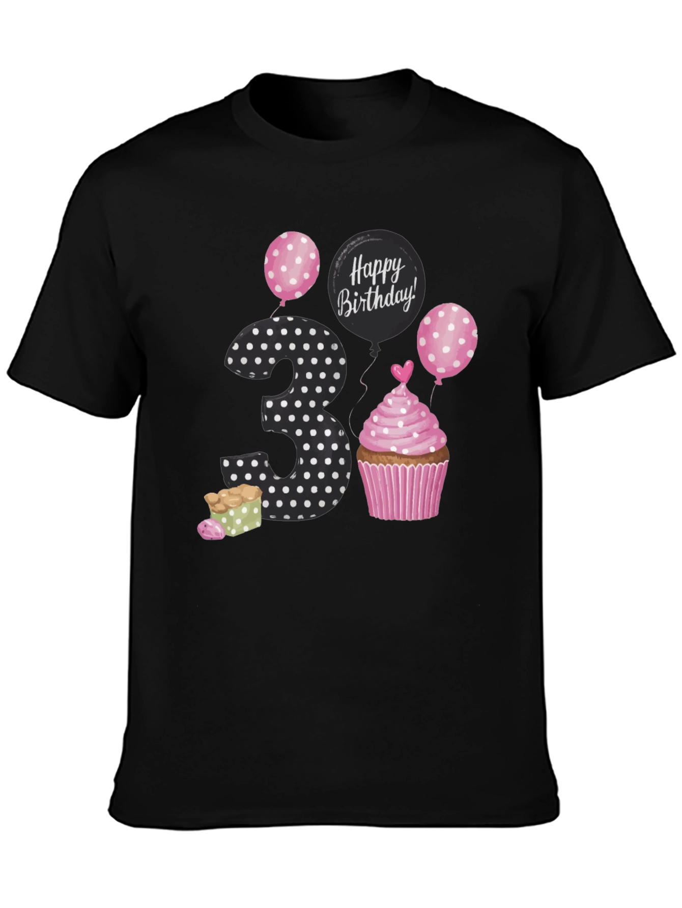 Birthday Number 3 T-Shirt