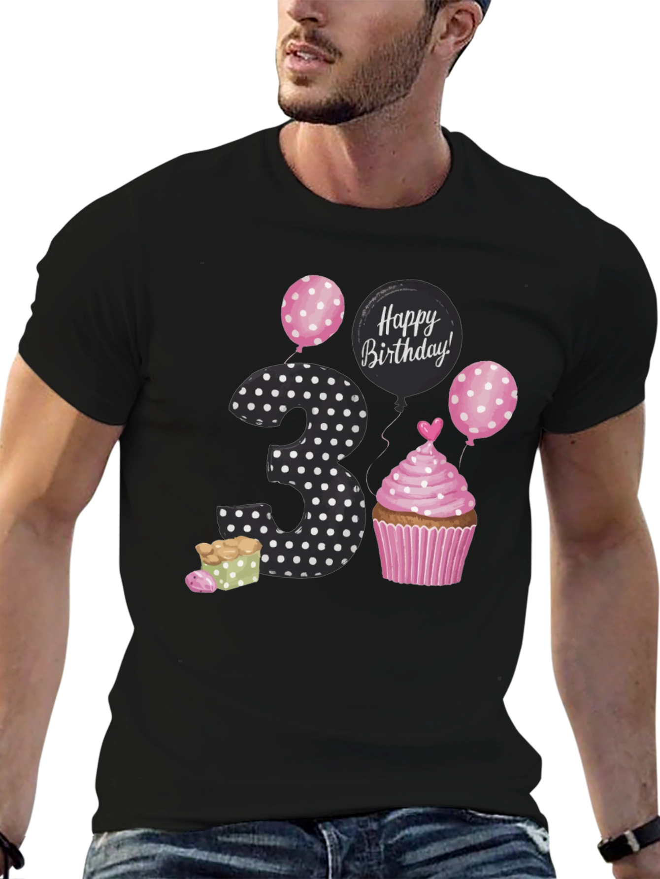 Birthday Number 3 T-Shirt