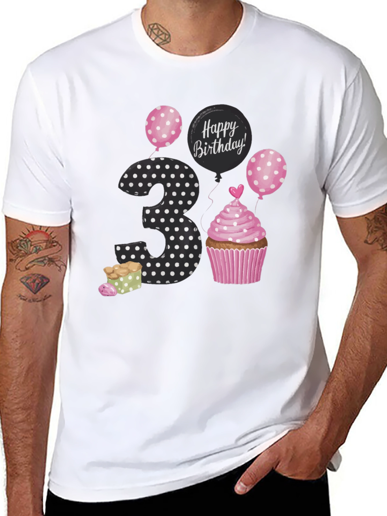 Birthday Number 3 T-Shirt