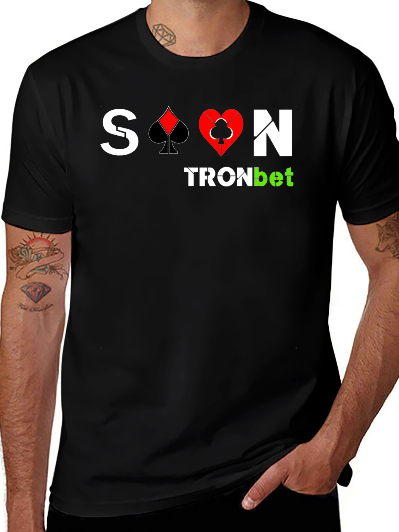 Tronbet S♠️❤️N Graphic T-Shirt