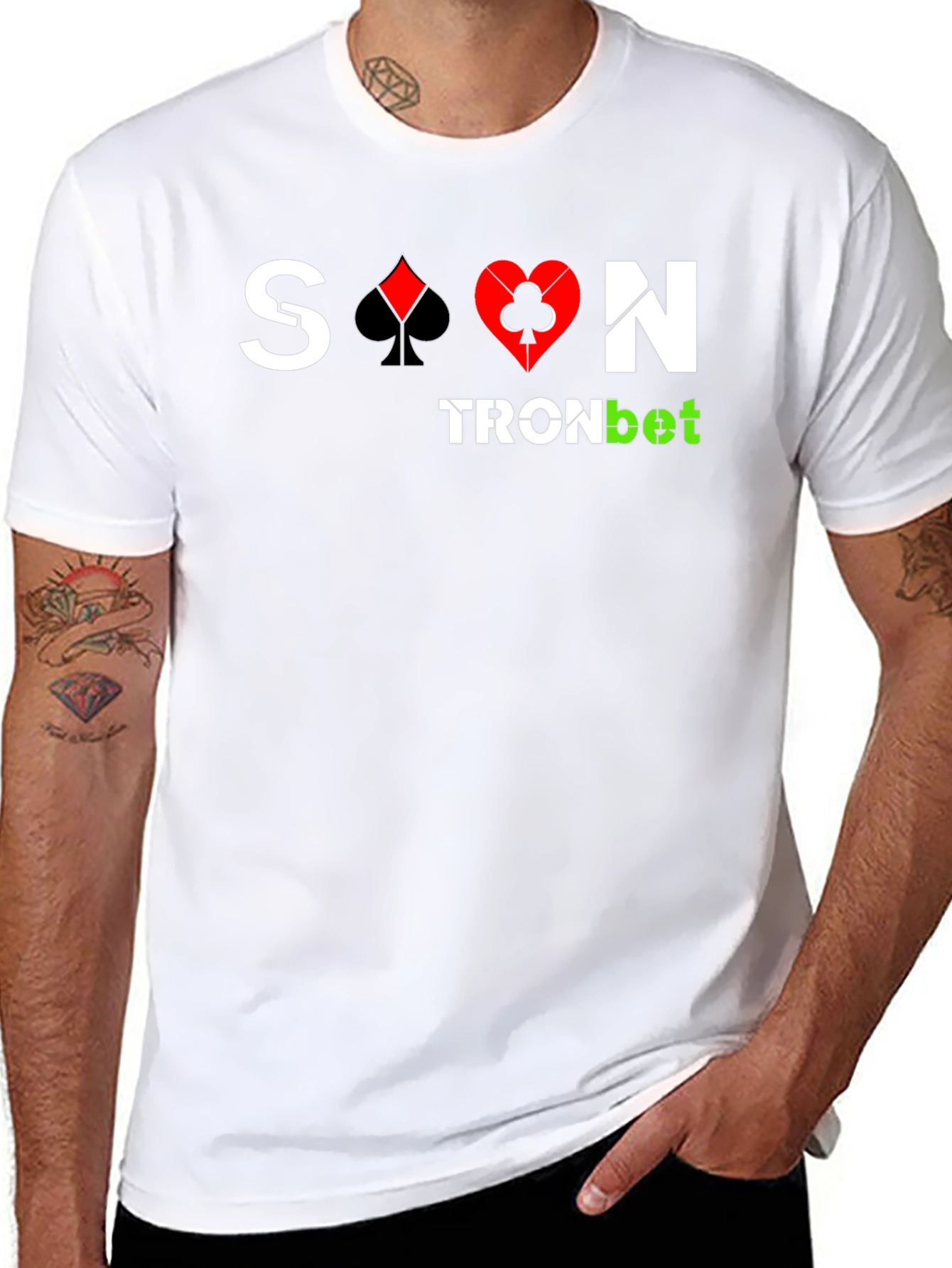 Tronbet S♠️❤️N Graphic T-Shirt