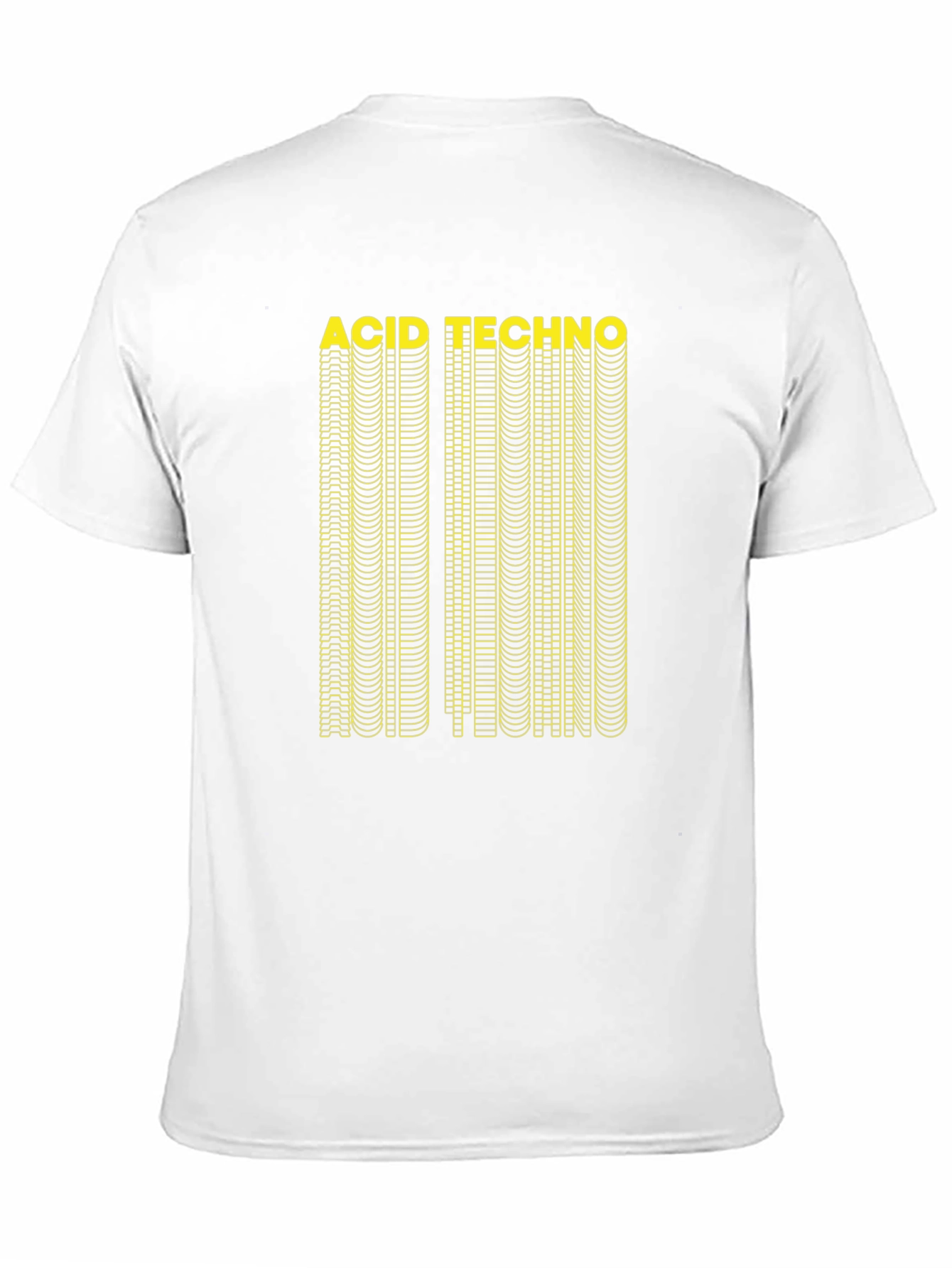 Acid Techno Graphic T-Shirt - Black
