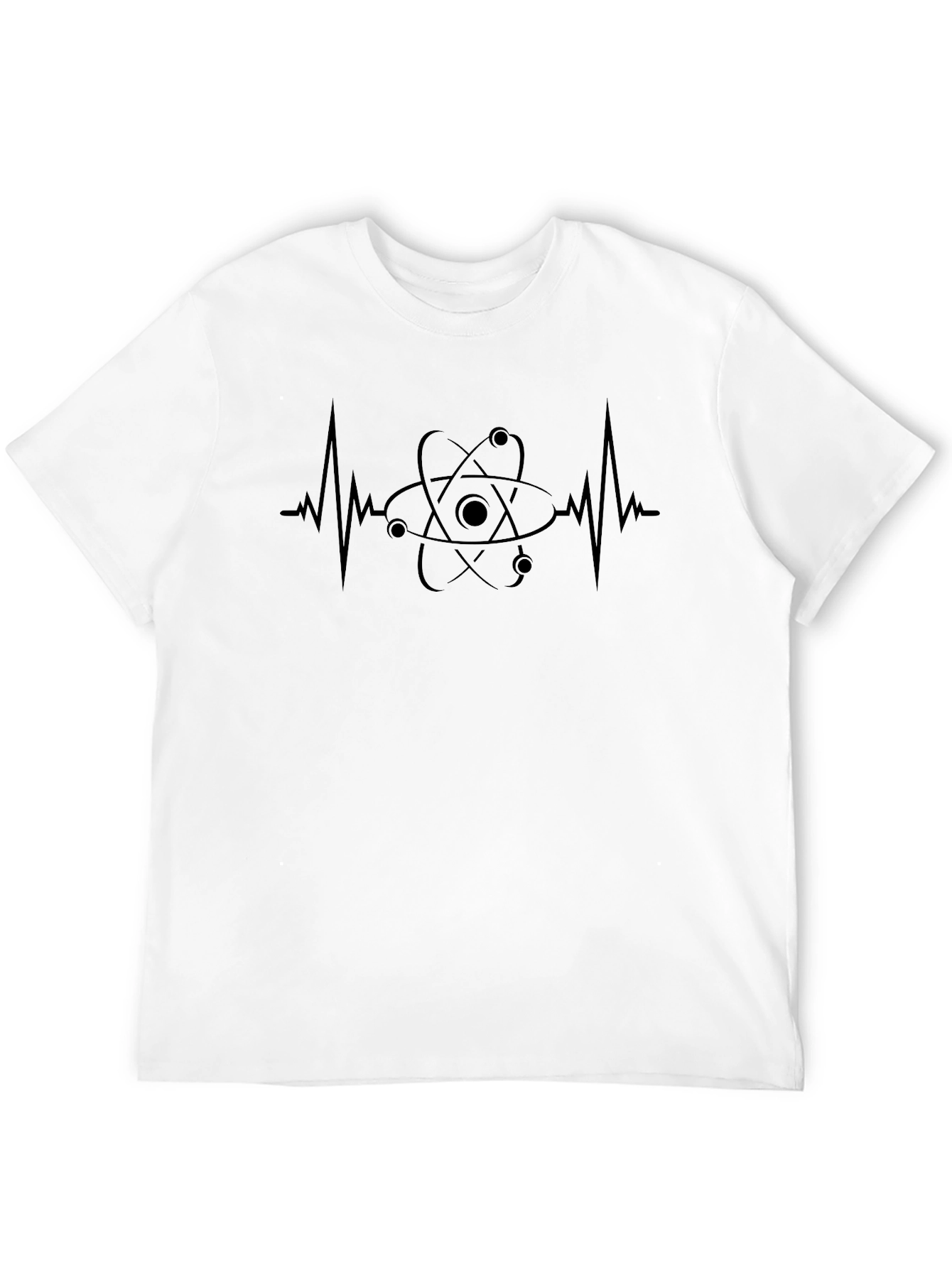 Atom Heartbeat T-Shirt - Science Geek Tee