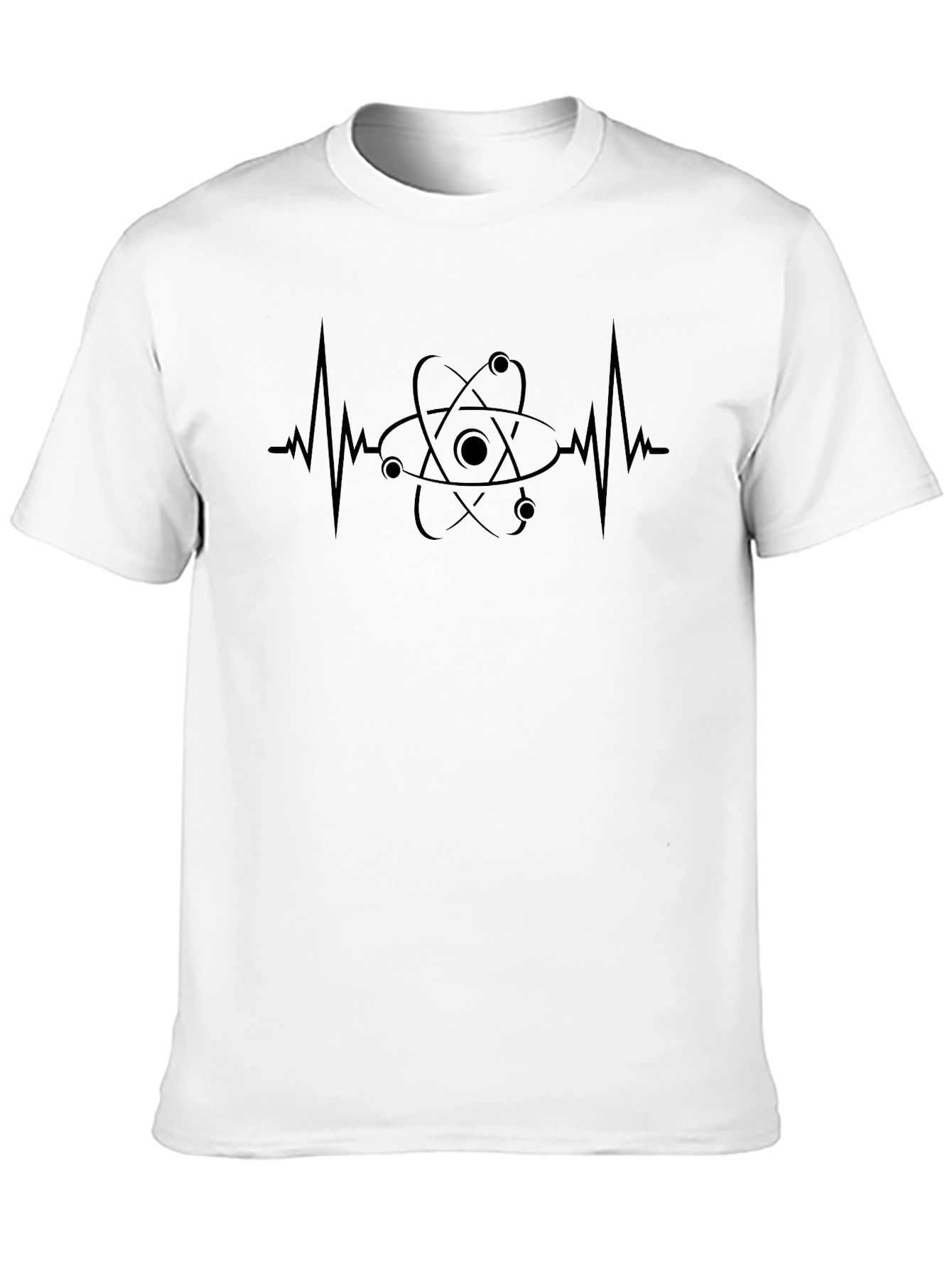 Atom Heartbeat T-Shirt - Science Geek Tee