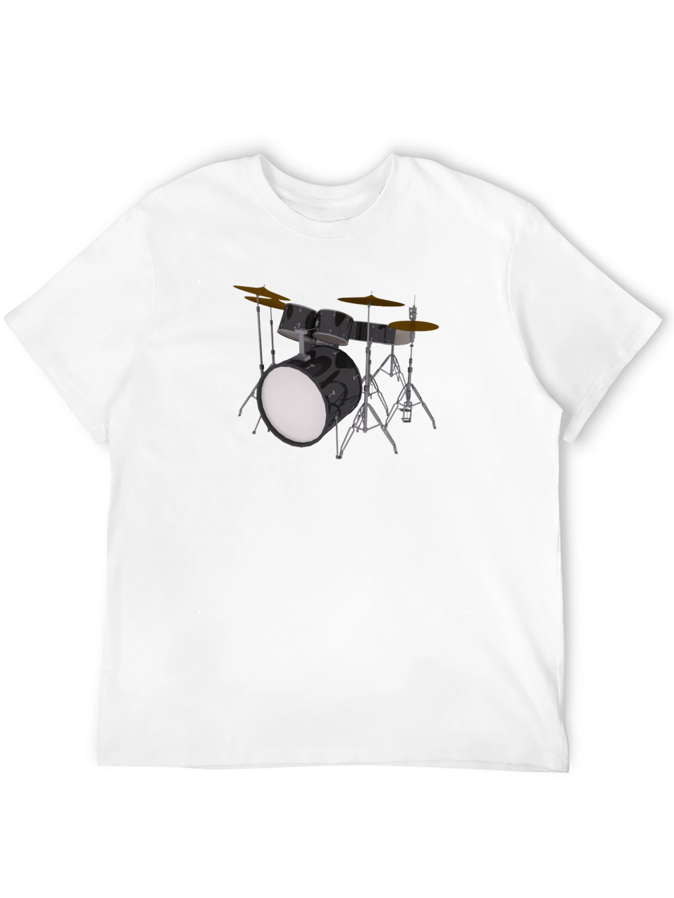 Black Drum Kit T-Shirt