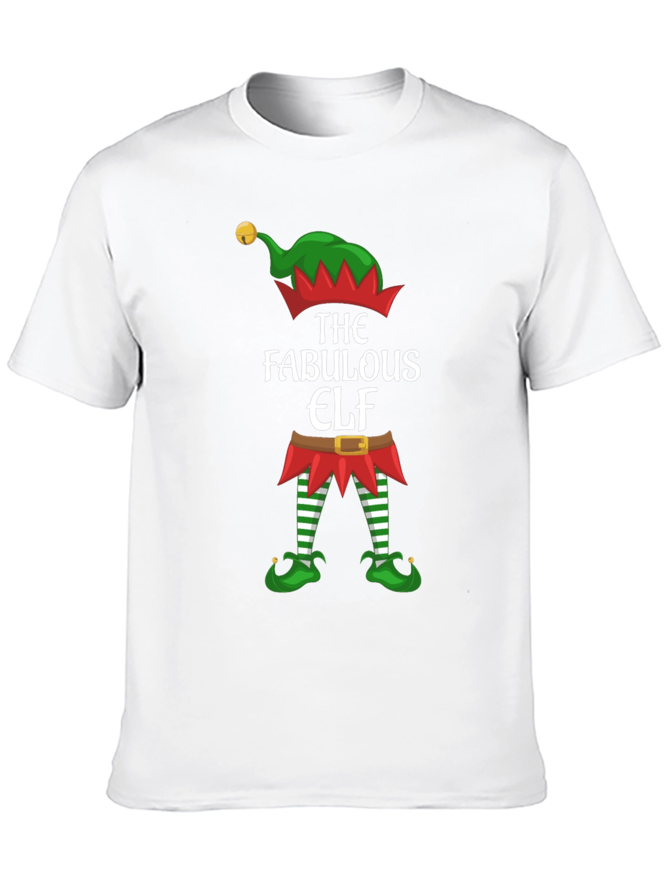 The Fabulous Elf T-Shirt - Festive Holiday Apparel