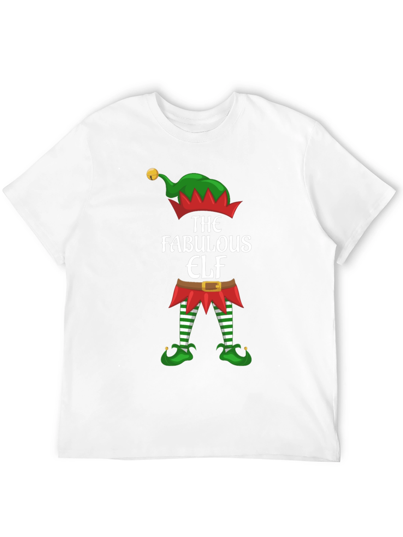 The Fabulous Elf T-Shirt - Festive Holiday Apparel