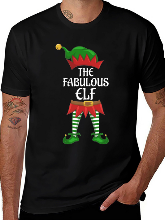 The Fabulous Elf T-Shirt - Festive Holiday Apparel