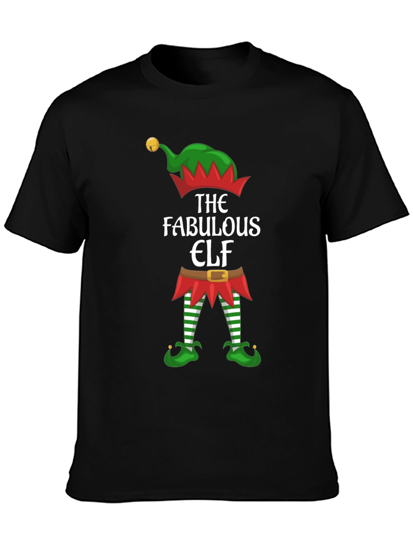 The Fabulous Elf T-Shirt - Festive Holiday Apparel