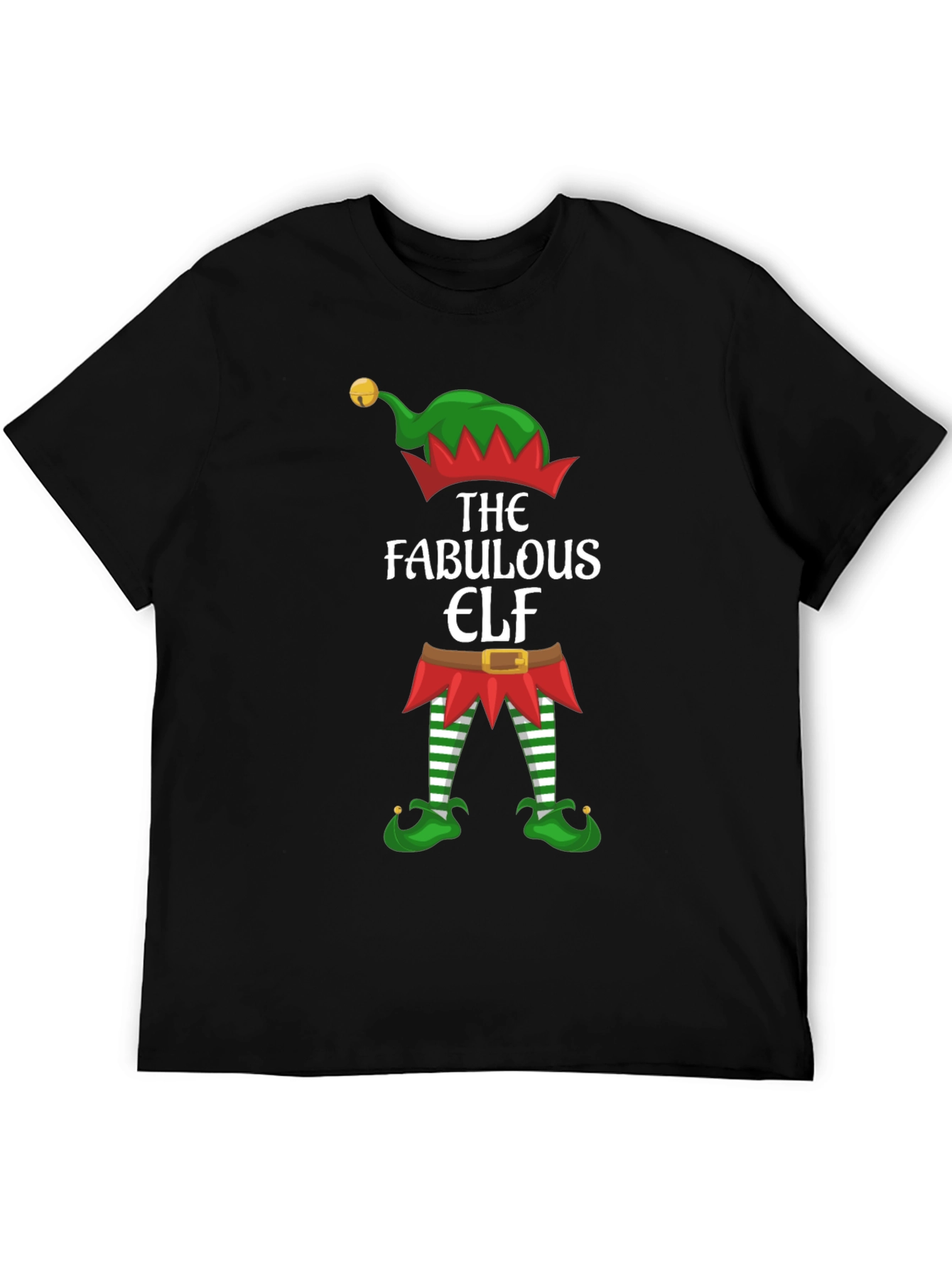 The Fabulous Elf T-Shirt - Festive Holiday Apparel