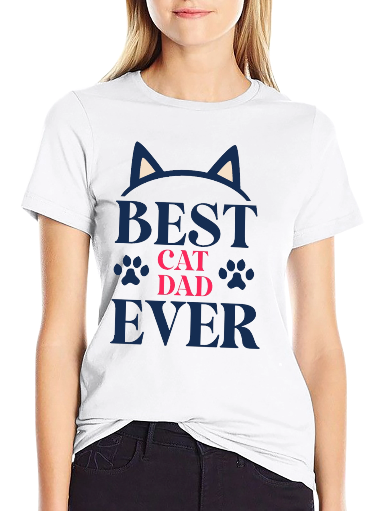 Best Cat Dad Ever T-Shirt