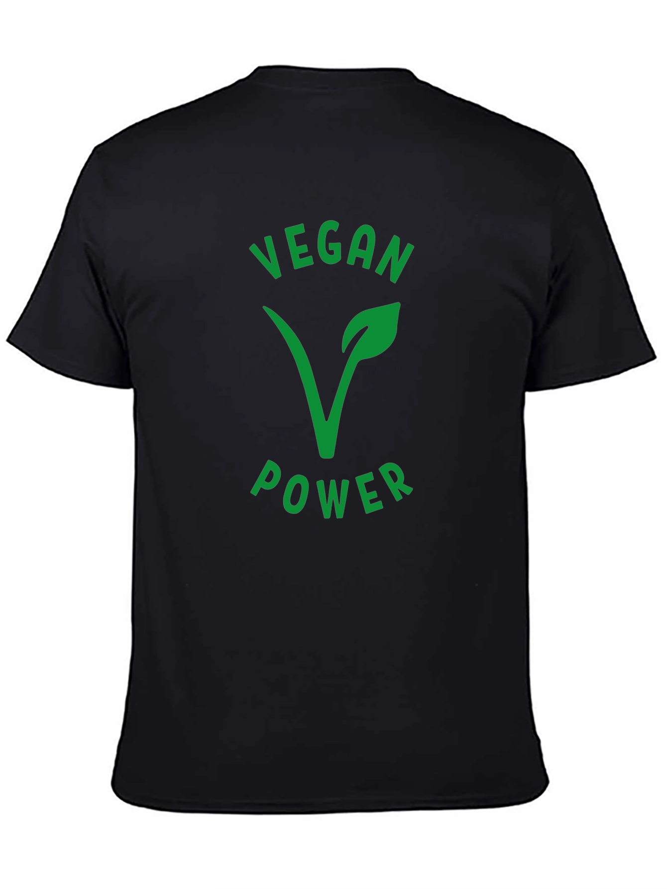 Vegan Power T-Shirt - Black