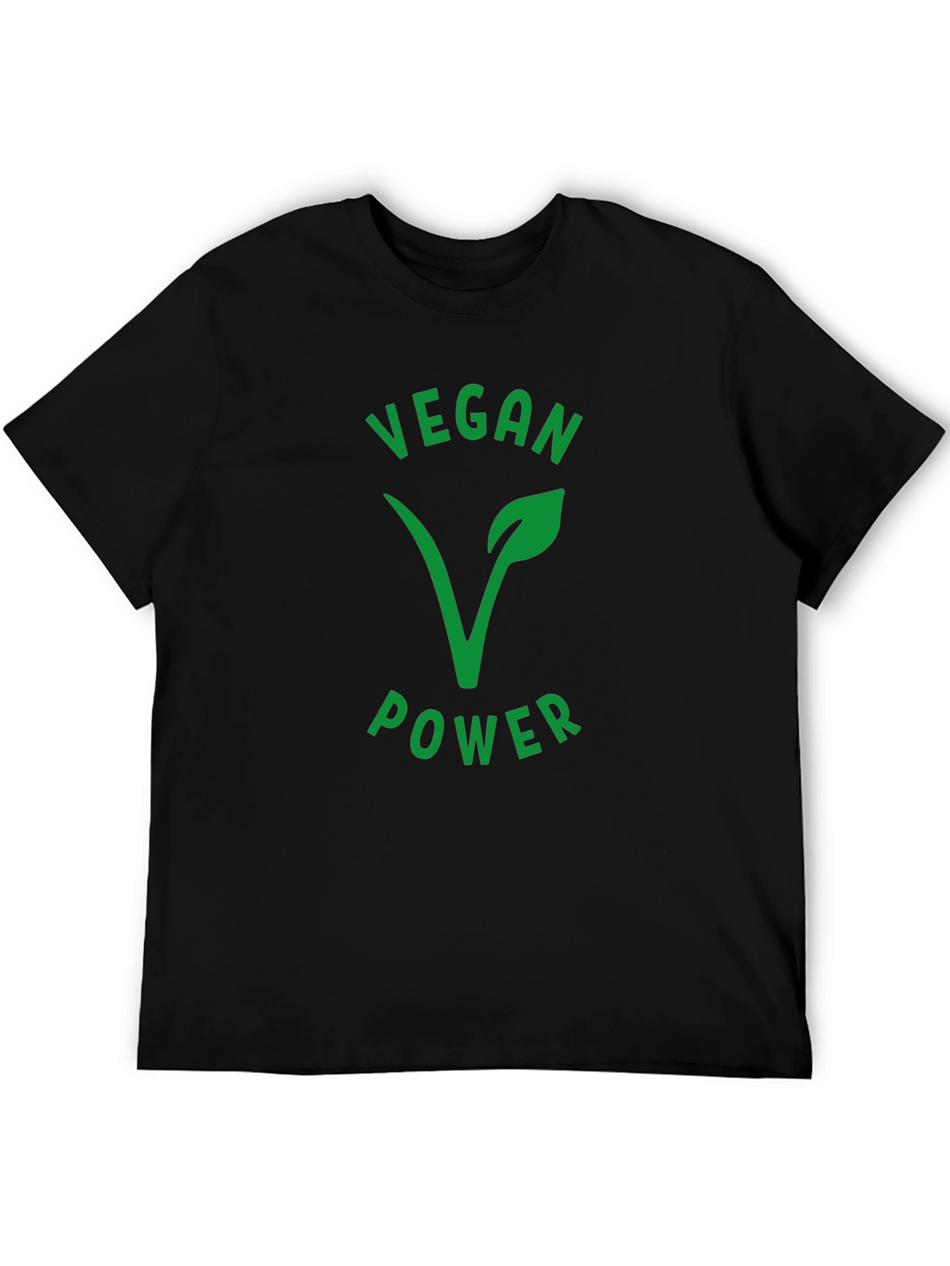 Vegan Power T-Shirt - Black