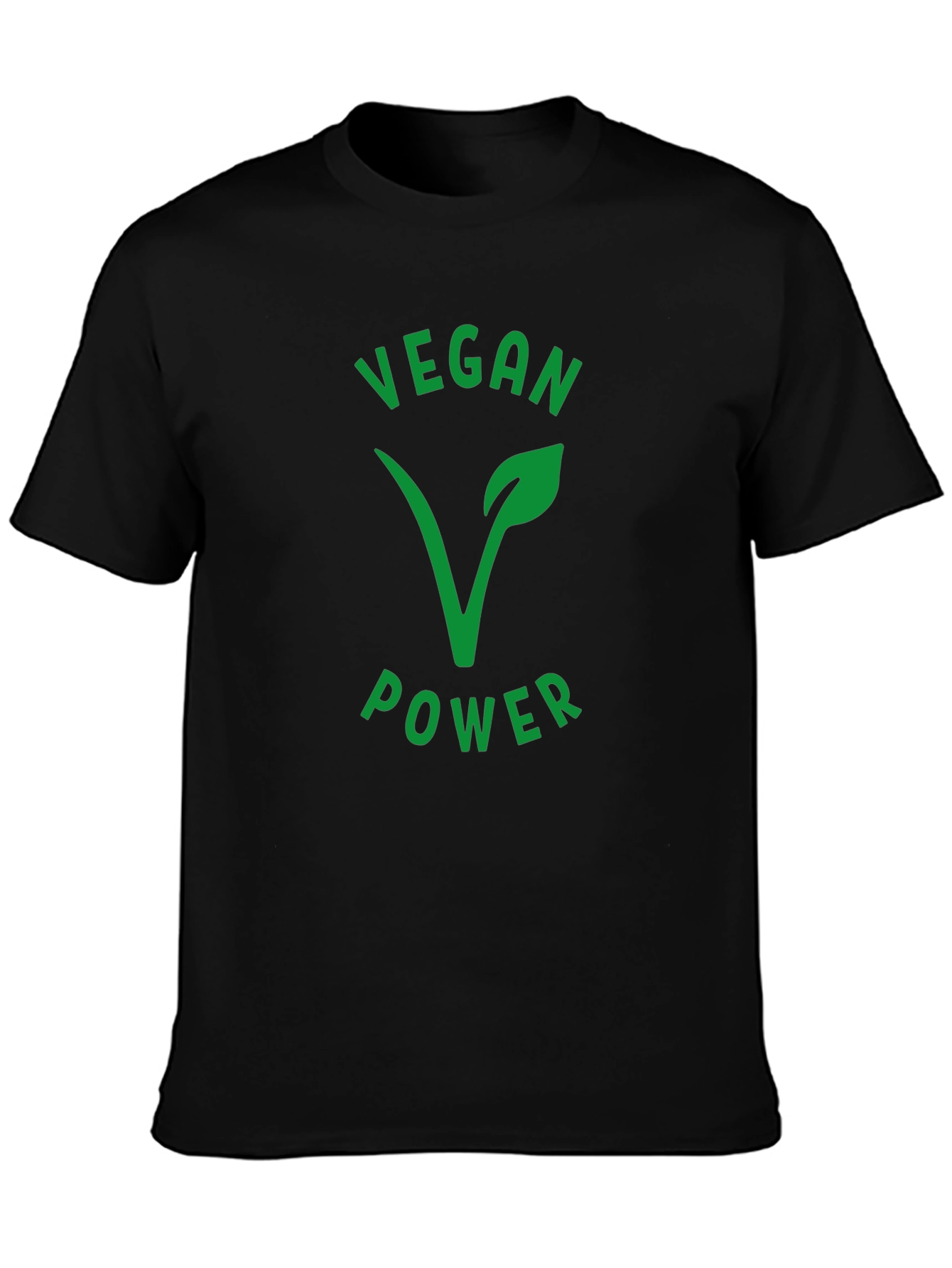 Vegan Power T-Shirt - Black