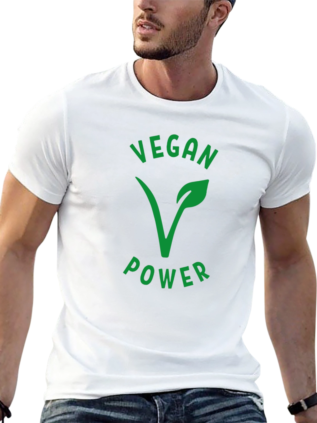 Vegan Power T-Shirt - Black