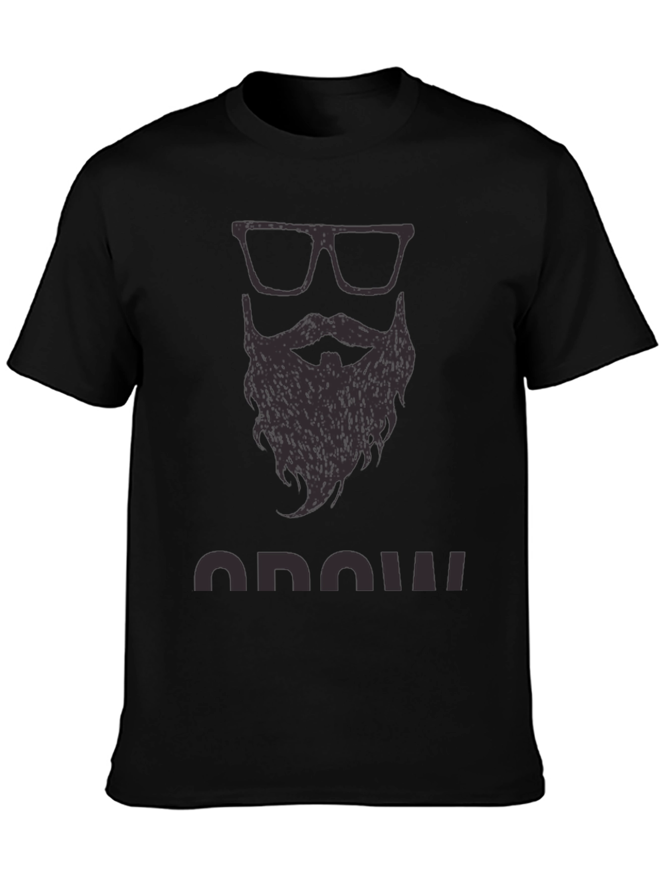 Bearded Glasses Graphic Tee - Grow Your Own Style!