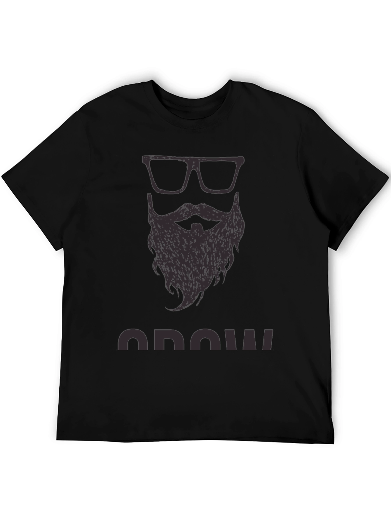 Bearded Glasses Graphic Tee - Grow Your Own Style!