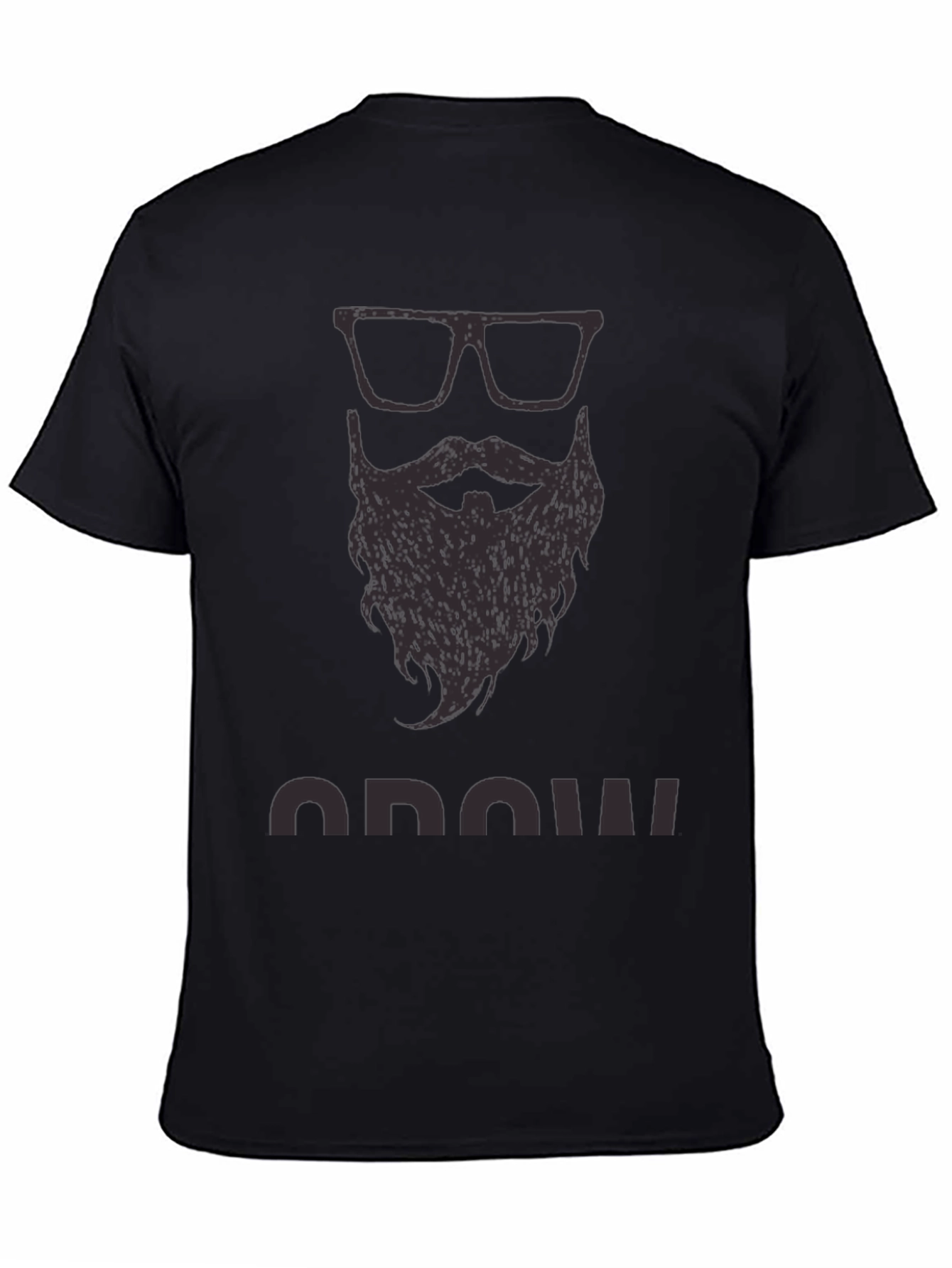 Bearded Glasses Graphic Tee - Grow Your Own Style!