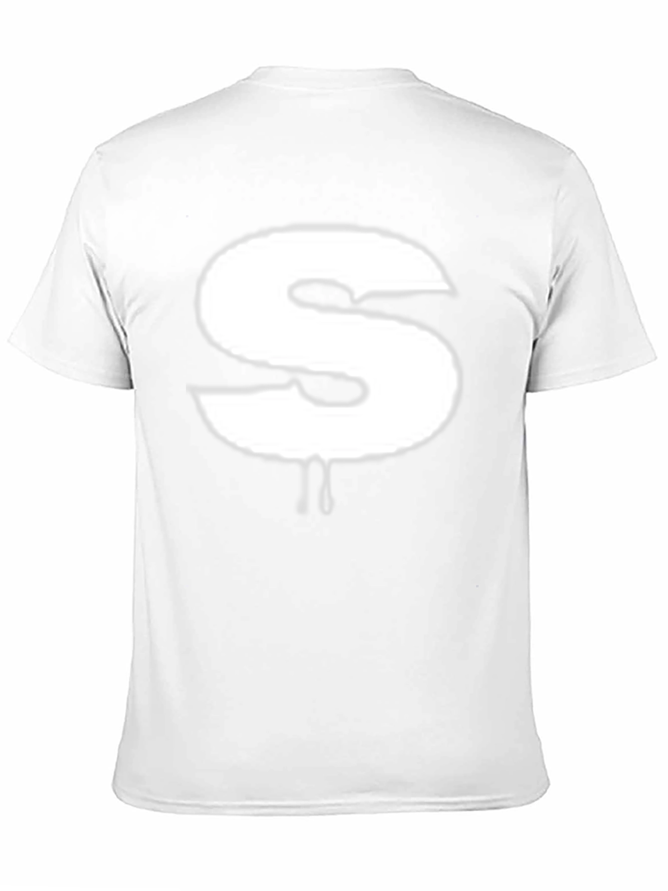 Statement S Graphic Tee - Black