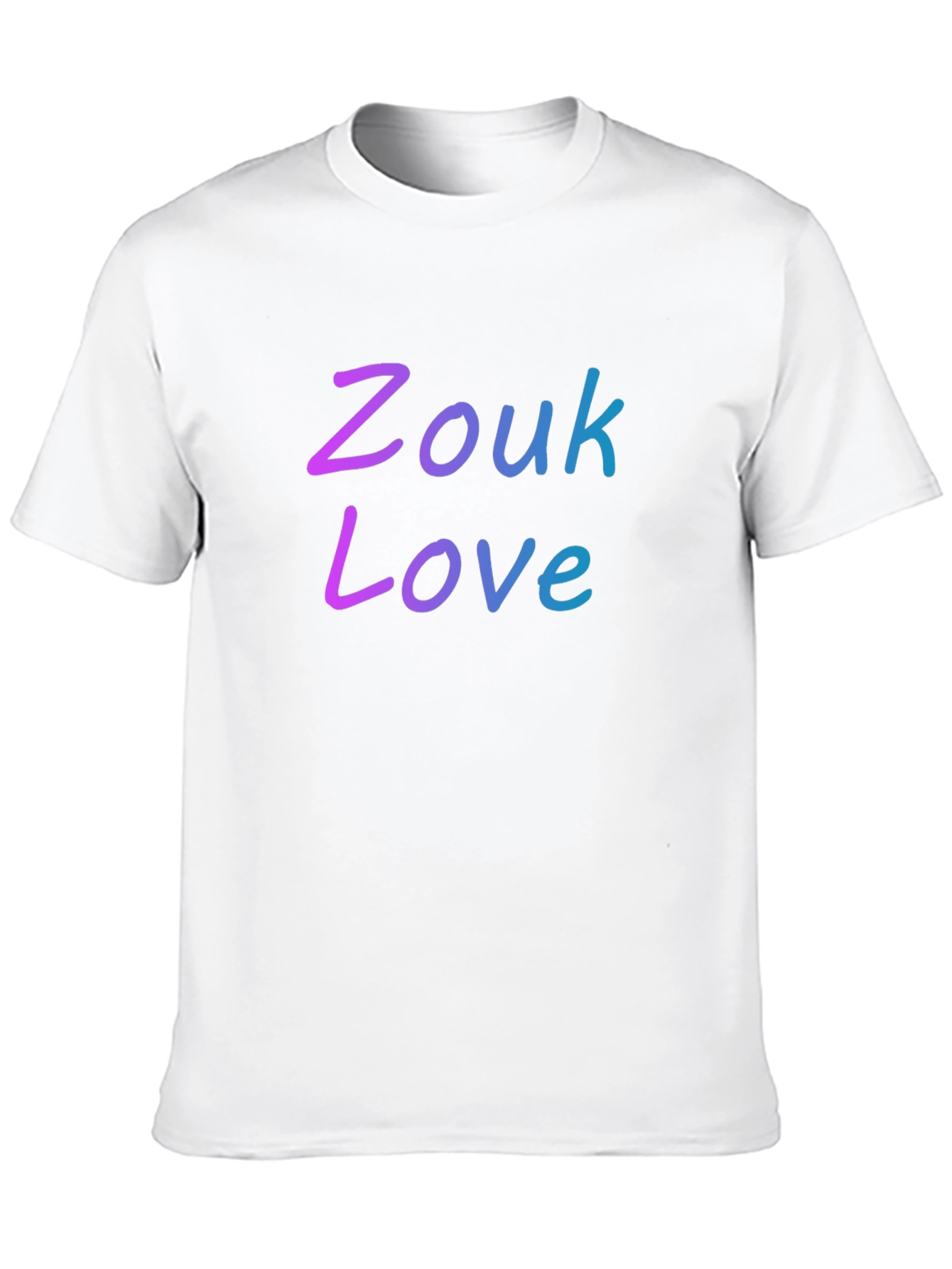 Zouk Love T-Shirt - Stylish Gradient Design