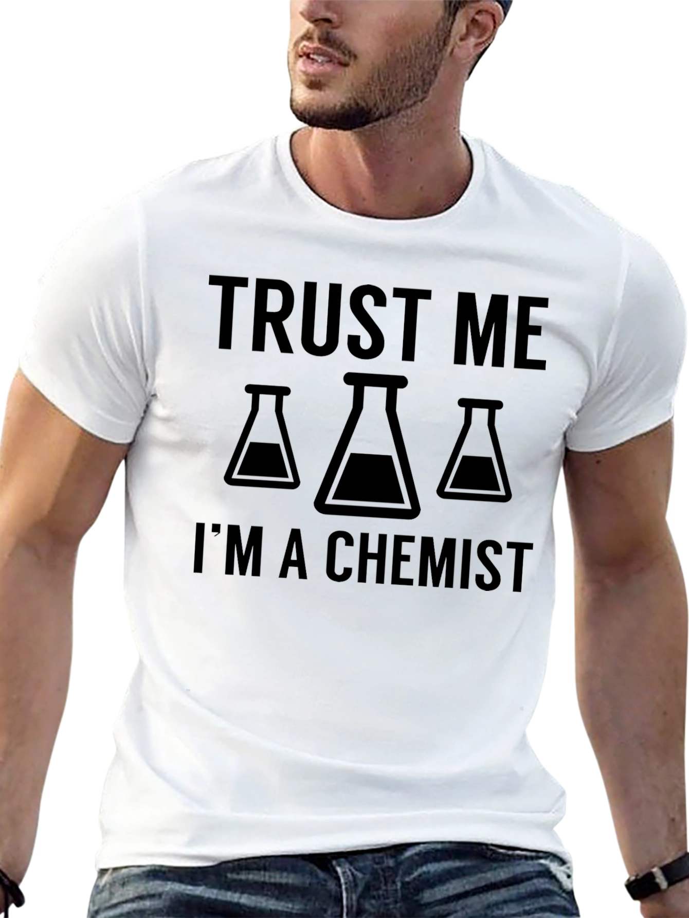 Trust Me Im A Chemist T-Shirt - Black