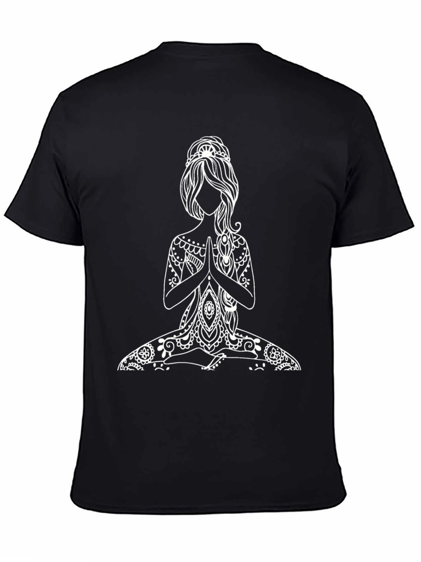 Yoga Girl Graphic Tee - Black