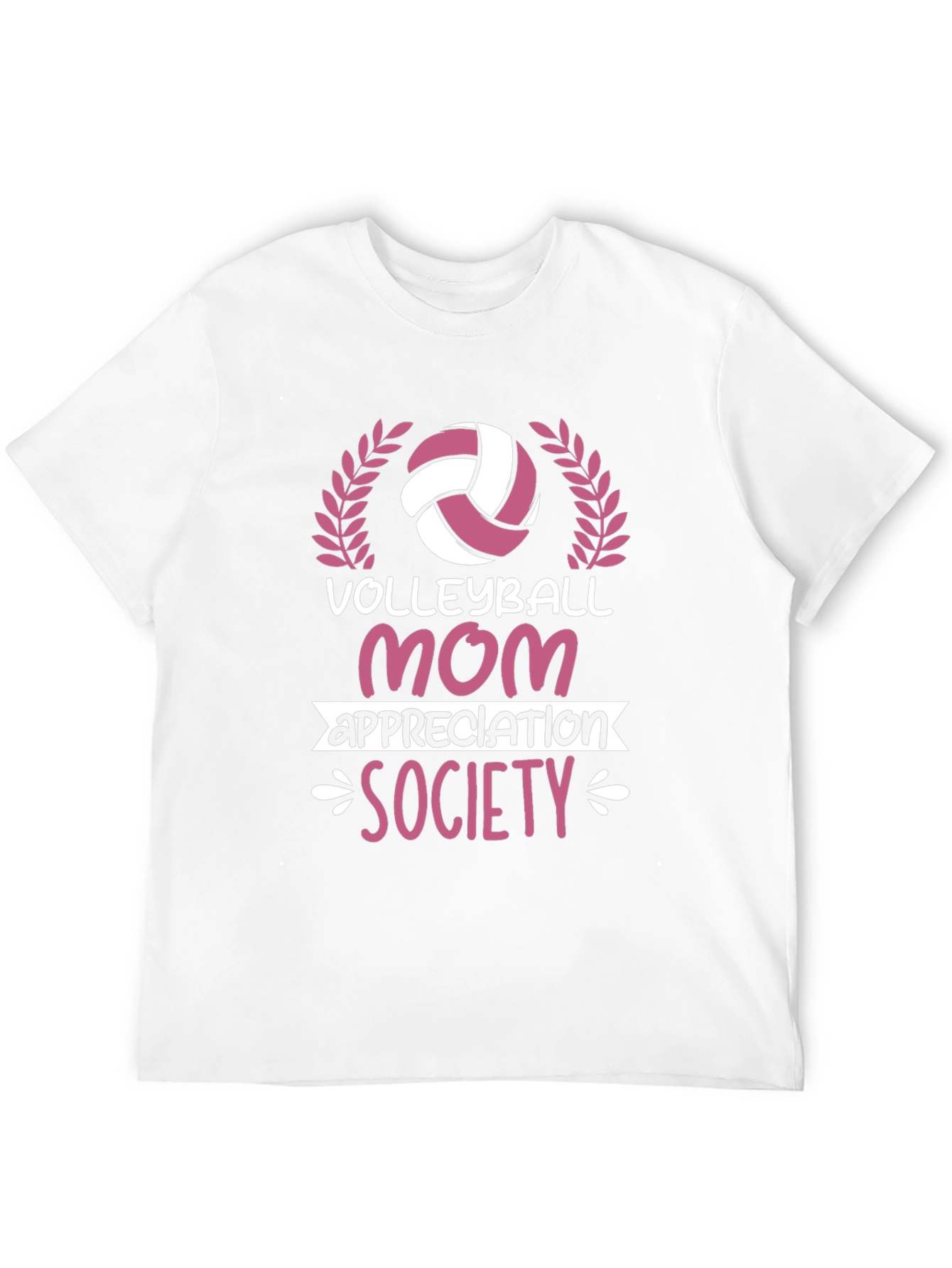 Volleyball Mom Appreciation Society Black T-Shirt