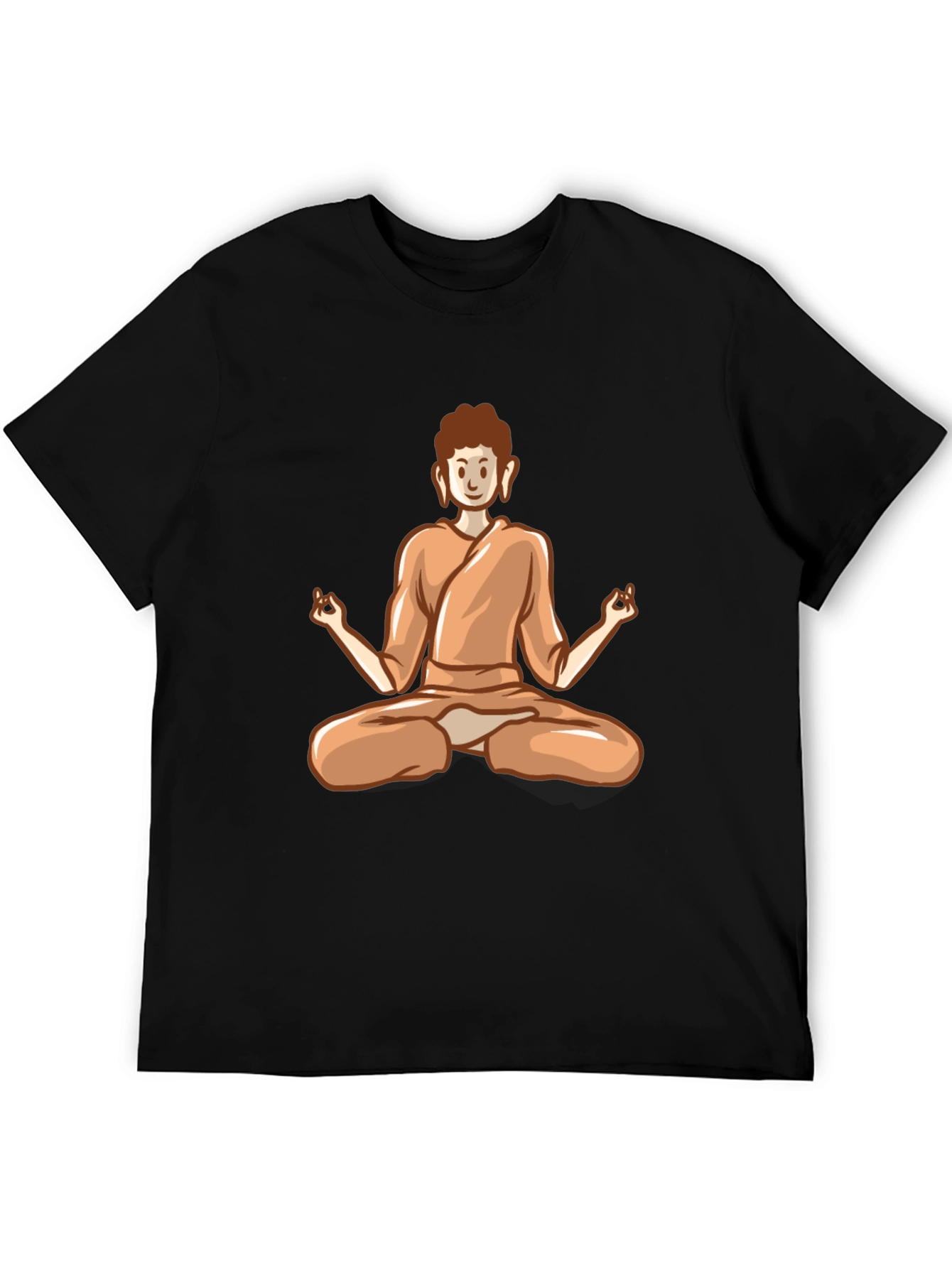 Buddha Meditation Graphic T-Shirt - Spiritual Zen Style